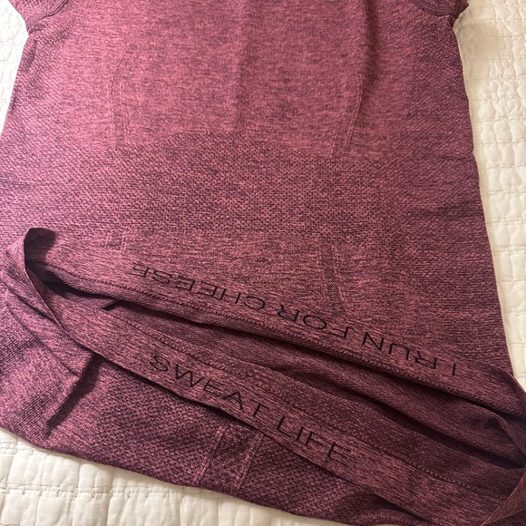 Lululemon Swiftly Tech Short Sleeve Crew - Dark Adobe Size 6 - Picture 5 of 5